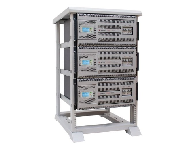 Трехфазный стабилизатор Штиль ИнСтаб IS8000RT (комплект в стойке 24 кВа) Трехфазный стабилизатор Штиль ИнСтаб IS8000RT (комплект в стойке 24 кВа)