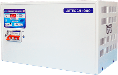 Стабилизатор напряжения ЭЛТЕХ СН 10000 стандарт в Белгороде