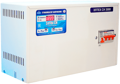 Стабилизатор напряжения ЭЛТЕХ СН 3000 стандарт ( 3 кВт )