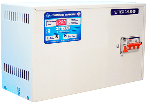 Стабилизатор ЭЛТЕХ СН 3000 стандарт в Белгороде